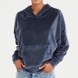 American Eagle Velour Hoodie